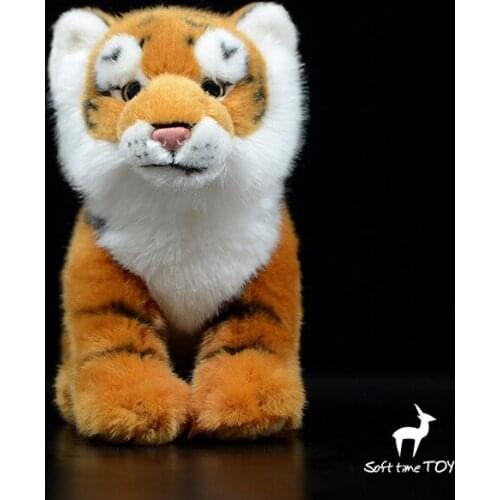 Soft toys for children Real life Bengal Tiger Doll Birthday Gifts Cute Car Ornaments stuffed Toy present Good Quality