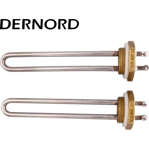 DN32 U Type DC 12V 200W/300W Heating Element Heater Element with 1 1/4 Inch BSP Thread