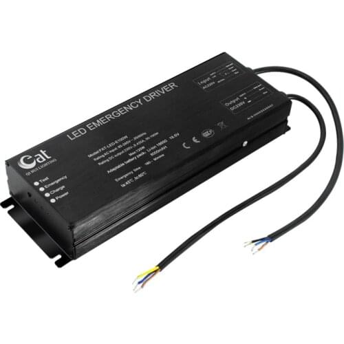 Newest factory 100W for 2 hours heavy backup battery emergency LED driver