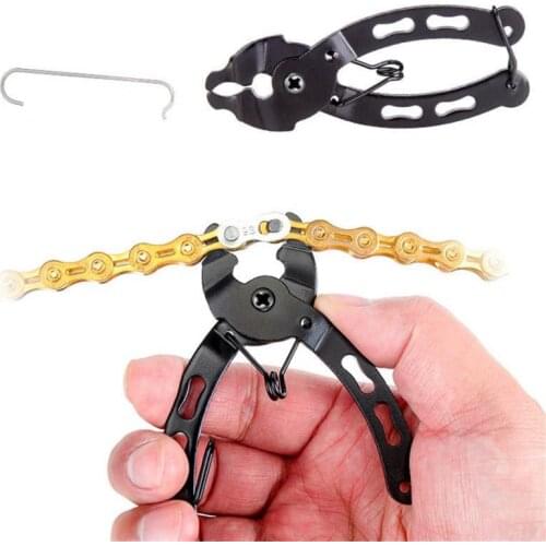 New Bicycle Open Close Chain Link Pliers Mini Mountain Bike Quick Removal Install Plier Chain Clamp Repair Tools Buckle Pliers