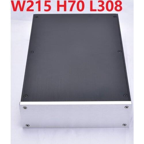 Size (mm) : W215 H70 L308 Full Aluminum 2207 Front Class/Amplifier Case/DAC Chassis Basic Edition