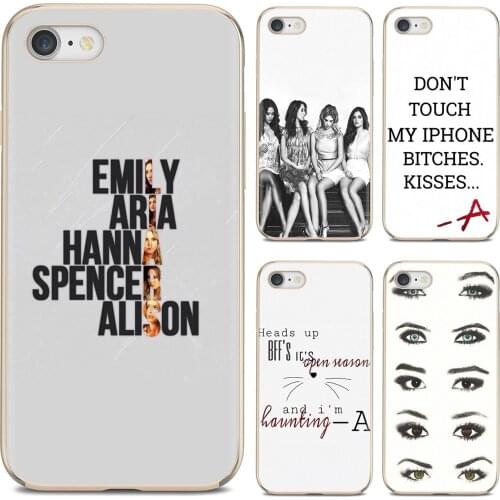For Sony Xperia XA1 XA2 ULTRA 10 X L2 For Oppo realme c3 6 6S 6i 7 7i Pro c11 Pretty Little Liars simple Silicone Phone Covers