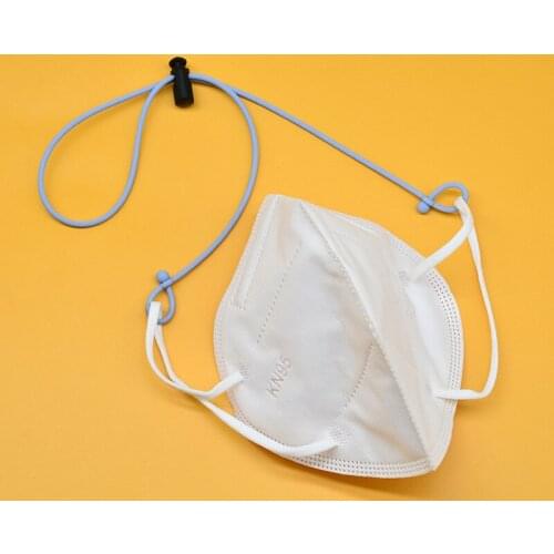 Adjustable Face Mask Lanyard Elastic Band Food-grade Silicone Soft Anti-strainer Child Adult Universal Non-slip Glasses Ropes