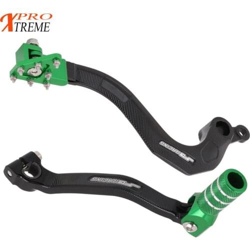 Motorcycle Gear Shifter Shift Lever For KAWASAKI KX250F 2009-2012 2013 2014 2015 2016 2017 2018 Foot Brake Pedal Levers