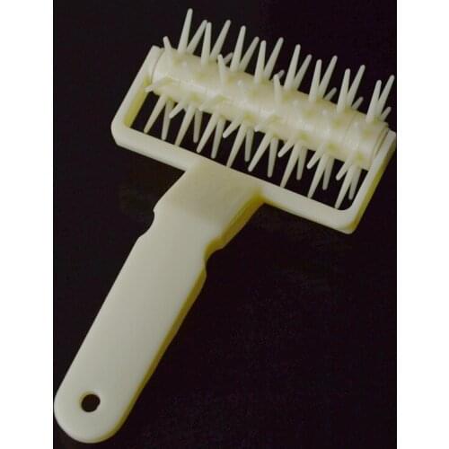 1PC Large needle leather cutter Plastic netting knife roller knife hob cookie pizza pie crust special cake mould OK 0241