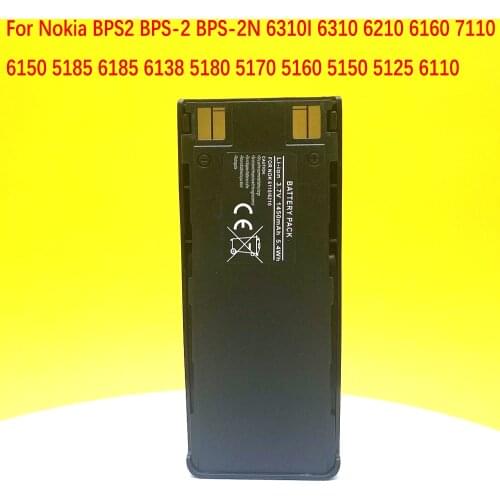 100% Original 2000mAh BPS-2N For Nokia 6185 6138 6110 6310I 6310 6210 5180 5170 5160 5150 5125 6160 7110 6150 5185 5165 5110