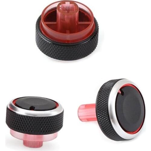3PCS AC Knob auto accessories For Nissan/New Sunny March Car Air Conditioning Heat Control Switch Knob Air Conditioning Knob