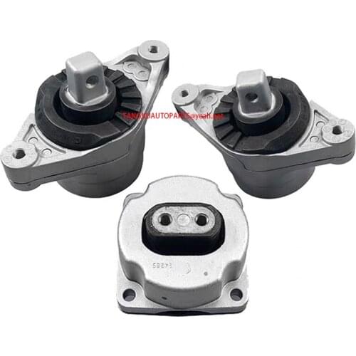 3PCS Engine Motor Mount Fit Maserati Ghibli 2014-2017 3.0L