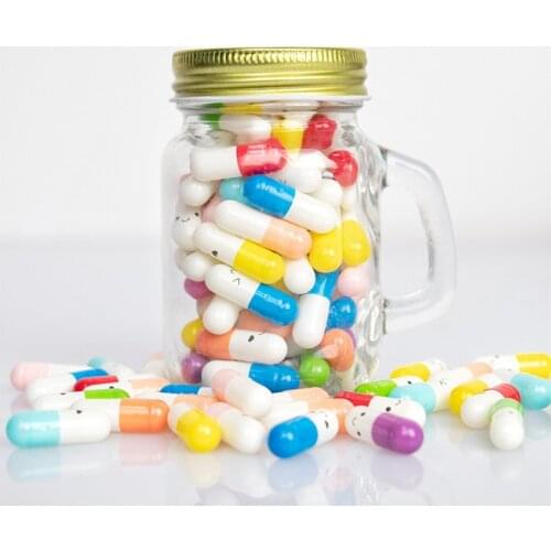 50Pcs/lot Valentines Day Gift Smile Message Capsule Party Favors Wedding Gifts for Guests Birthday Girlfriend Boyfriend Presents