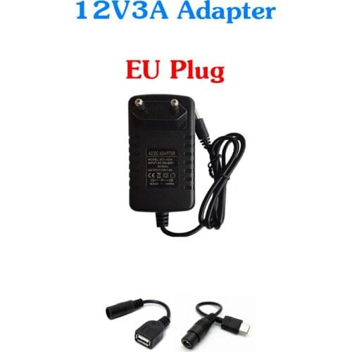 12V3A adapter for ISDT C4 EVO Smart Battery Charger Type-C QC3.0 Output for AA AAA Li-ion Battery IPS Display Screen