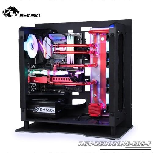 BYKSKI Acrylic Waterway Board For RGB / A-RGB Lighting For SILENT BASE Chassis RGV-ZEROZONE-EOS Computer Case Cooling Cooler