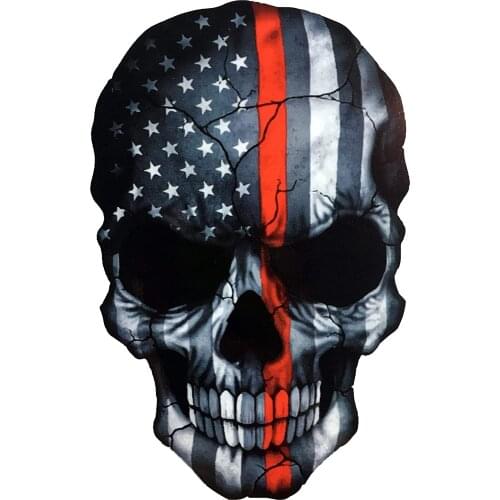 Car Stickers Lifelike Devil Ghost Monster Zombie American Flag Military Soldier DecalSunscreen Waterproof PVC
