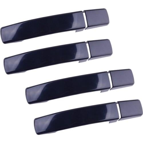 1 Set Car Door Handle Cover Trim ABS Plastic Glossy Black Fit For Land Rover LR2 LR3 Range Rover Sport Freelander 2 Accessories
