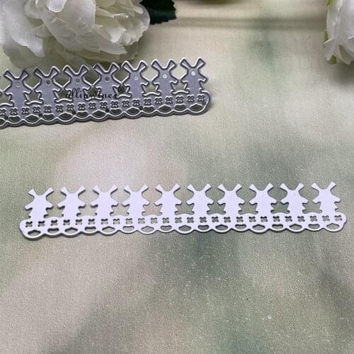 Windmill decorative edge Metal Cutting Dies for DIY Scrapbooking Album Paper Cards Decorative Crafts Embossing Die Cuts