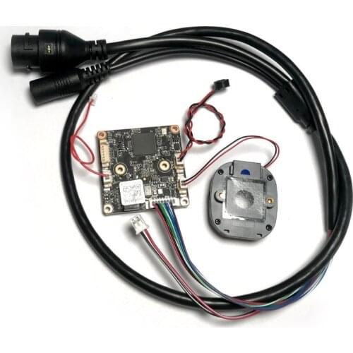 HD 3MP Double light illumination H.265/H.264 AI IP Camera Module 3.0mp CMOS Board Color with fisheye lens