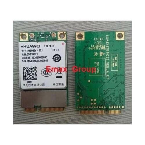 Huawei ME909S-821 Mini PCIE ME909S LGA LTE TDD/FDD 4G Module For M2M Application 100% New&Original Genuine Emax