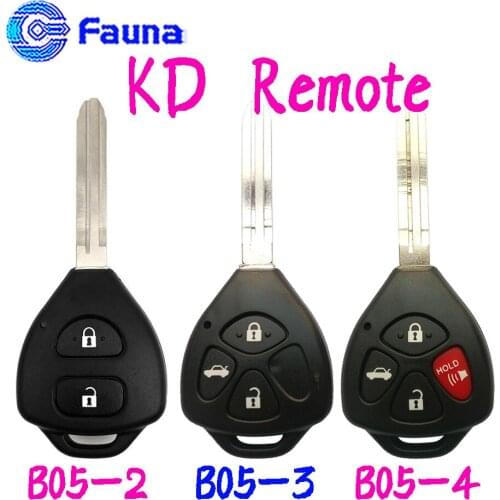 KEYDIY KD B05-2 B05-3 B05-4 Wire Type Remote Control For Toyota With TOY43 Blade