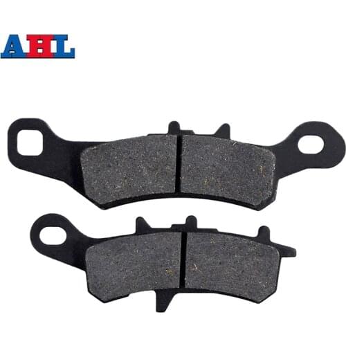 Motorcycle Front Left Brake Pads Discs For KAWASAKI KFX450R KSF450 Quad KVF650 Prairie Brute Force KVF700 A1 A2 E D Team Green