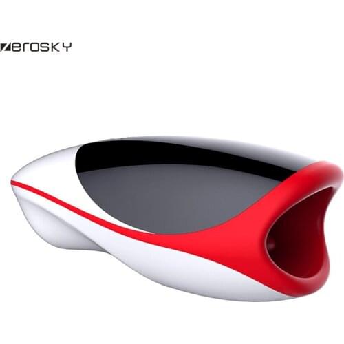 Zerosky Male Masturbators Realistic Oral Deep Throat Heating Masturbation Blow Job Climatic stimulation Sex Toys for Male