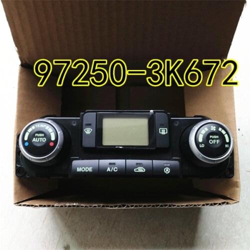 For hyundai sonata NF 2004 2005 2006 Air conditioning panel, air conditioning controller button 972503K672K7