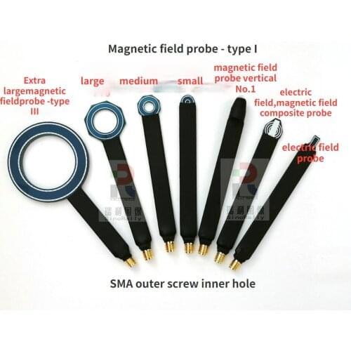PCB_ Type I EMC EMI EMS near field probe conducted radiation rectification magnetic field electric field probe 9KHz-6GHz