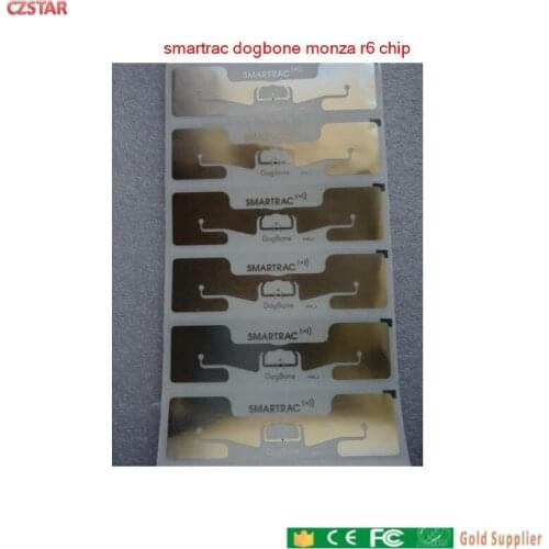 Rfid timing systems chip for sales EPC Class1 Gen2 ISO18000 smartrac passive long range uhf rfid dogbone rfid tag inlay sticker