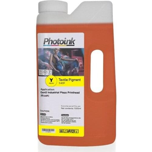 Ricoh Gen4 / Gen5 Head for 1000 ml YELLOW YELLOW Textile Mürekk 141041937