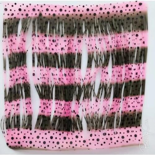 Fishing Lure Silicone Skirt Layers,Silicone Skirt Material for Tackle Craft, DIY Spinner, Rubber Jigs, Buzzbait--217