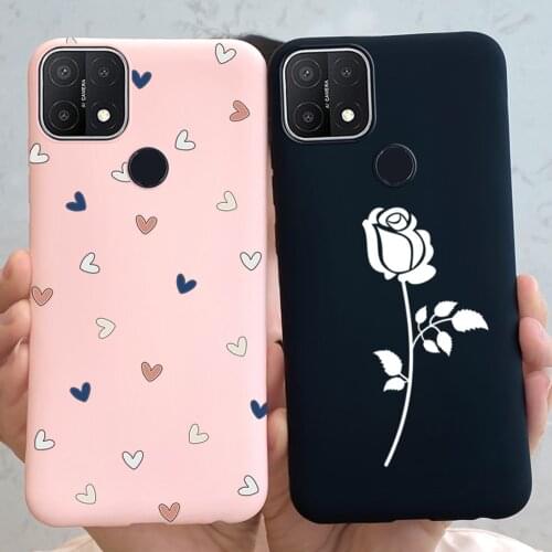 For OPPO A15s Case Liquid Silicone Soft-touch Phone Case For oppo A15 A 15 s 2020 OPPO CPH2179 Camera Protection Candy Cover
