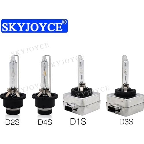 SKYJOYCE 1 Pair AC 12V 35W Original D1S D1R D2S D2R D3S D3R D4S D4R HID Bulb 3000K 4300K 5000K 6000K 8000K Metal Claw HID Bulb