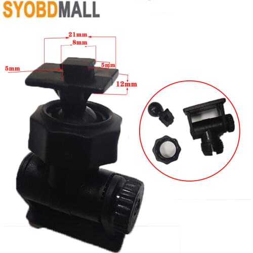 T Shape Car DVR Holder Adjustable Ball Head Driving Recorder Mount 3M Sticky Base Removable Bracket for GPS Dash Cam DV Holder