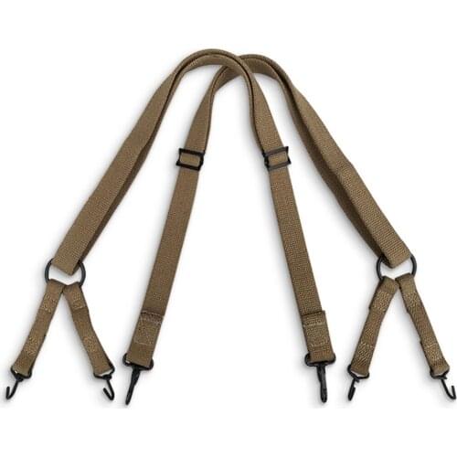 WWII WW2 US SOLDIER M1941 M1944 BELT COMBAT FIELD SUSPENDER BACKPACK STRAP