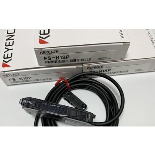 High quality KEYENCE digital optical fiber sensor FS-N18P optical fiber amplifier