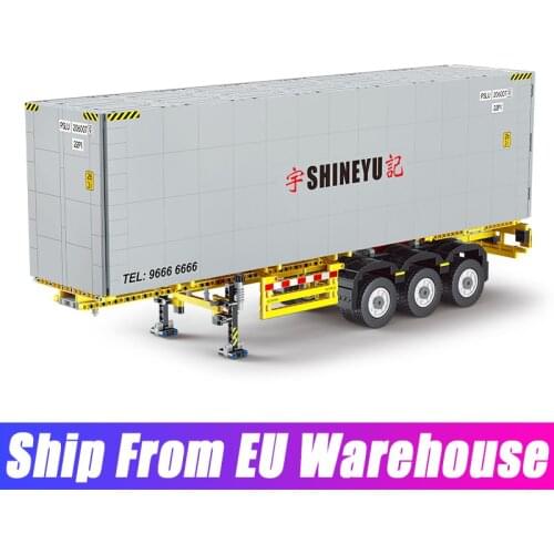 Yeshin YCQC014 1:10 High-Tech Car Toys The Truck Container Assembly Bricks Compatible 42078 Building Blocks Kids Christmas Gifts