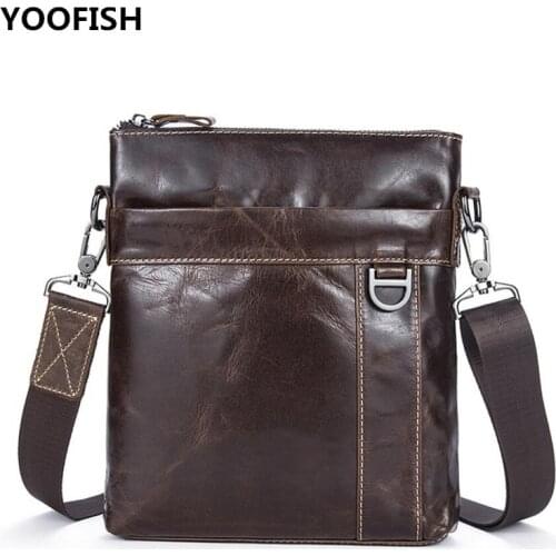 YOOFISH Men's Stylish Bags