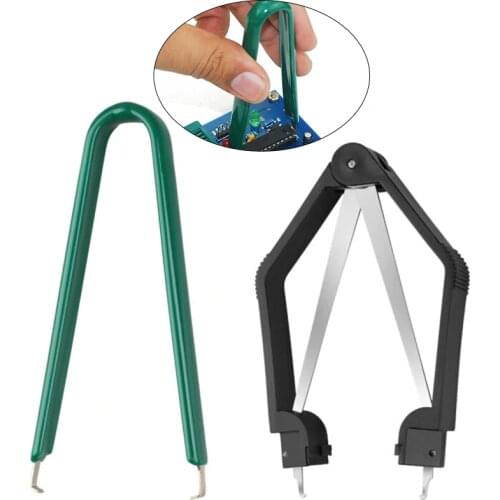 U Type IC Chip Extractor Machine Clip for ROM Extraction Removal Puller Repair Tool DIP Encapsulation Extraction Anti-static