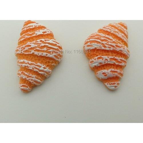 1pcs/lot resin flat back creamy taste croissant bread 27mm Jewelry Mobile Phone Hairpin Headwear DIY Accessories B205-3
