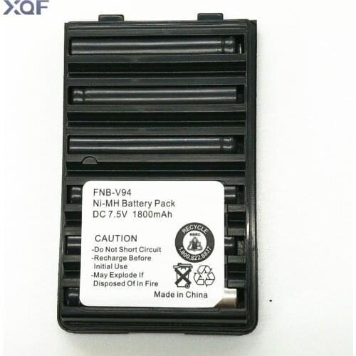 1800mAh 7.5V NI-MH FNB-V94 Ni-MH Battery Pack for Yaesu/Vertex Radio FT-60 FT-60E FT-60R VXA-300,VX-110 VX-120 VX-150