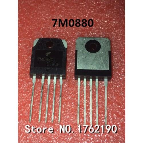 5PCS/LOT FS7M0880 7M0880 TO-3P-5 Power Regulator ICs AC/DC Converters