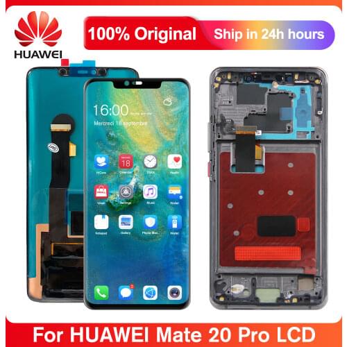 6.39'' Original Lcd For Huawei Mate 20 Pro Lcd Display Touch Screen Digitizer Assesmbly Replacement For Huawei Mate20 Pro LCD