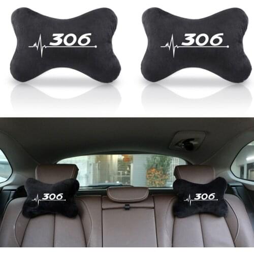For Peugeot 306 Parts Accessories Car Seat Cushion Head Neck Rest Pillow Headrest Support Cushion