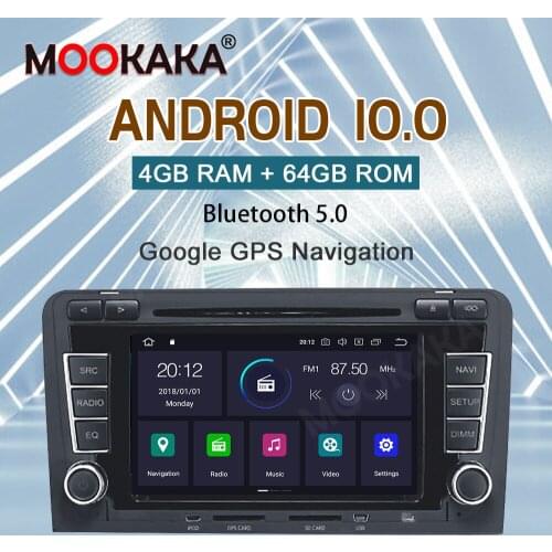 4G Android Car Radio Multimedia Video Player For Audi A3 2003 2004 2005 2006 2006 2007 2008 2009 2010- 2013 Navigation GPS 2din