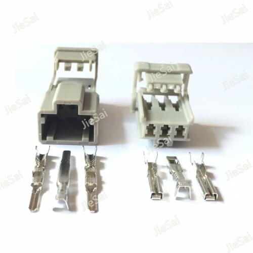 Automotive Electrical Power Plastic Cable Holder 3 pin 6098-0242 Male And Female Wire connector