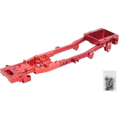 D12 CNC Metal Body Chassis Frame Beam for WPL D12 1/10 RC Drift Off-Road Car DIY Upgrade Parts Accessories
