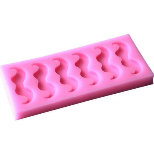 DIY Moustache Silicone Sugar Cake Mold Cake Decoration Tool Chocolate Mold Clay Mold Mini Cartoon Molds Silicone