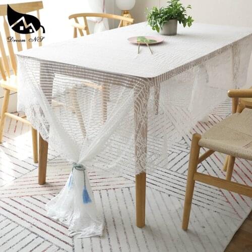 Dream NS Lace Tablecloths On The Table