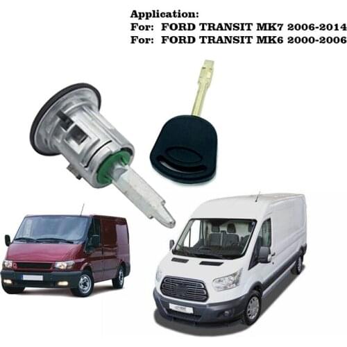 FOR FORD TRANSIT MK7 2006-2014 FRONT LEFT DOOR LOCK BARREL YC15V220K51BA 4060639 BRAND NEW MK6 2000-2006