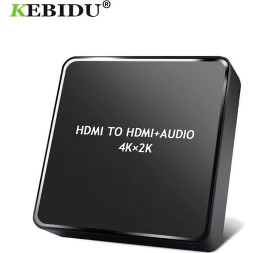 HDMI-compatible to HDMI-compatible with Optical TOSLINK SPDIF + 3.5mm Stereo Audio Extractor extractor ConverterSplitter