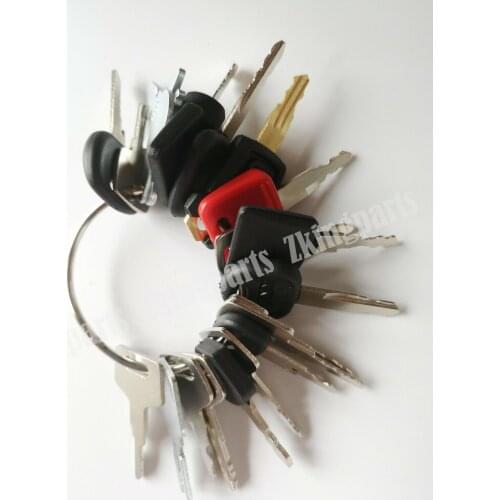 20pcs Heavy Equipment Key Construction Igition Key Excavator Key Plant Key