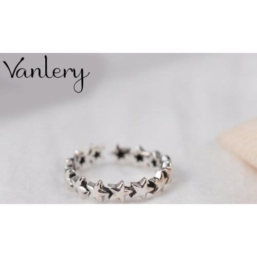 Creative Style Boho Star Rings For Women Men Adjustable Ring Fashion Charm Jewelry Wholesale 2021